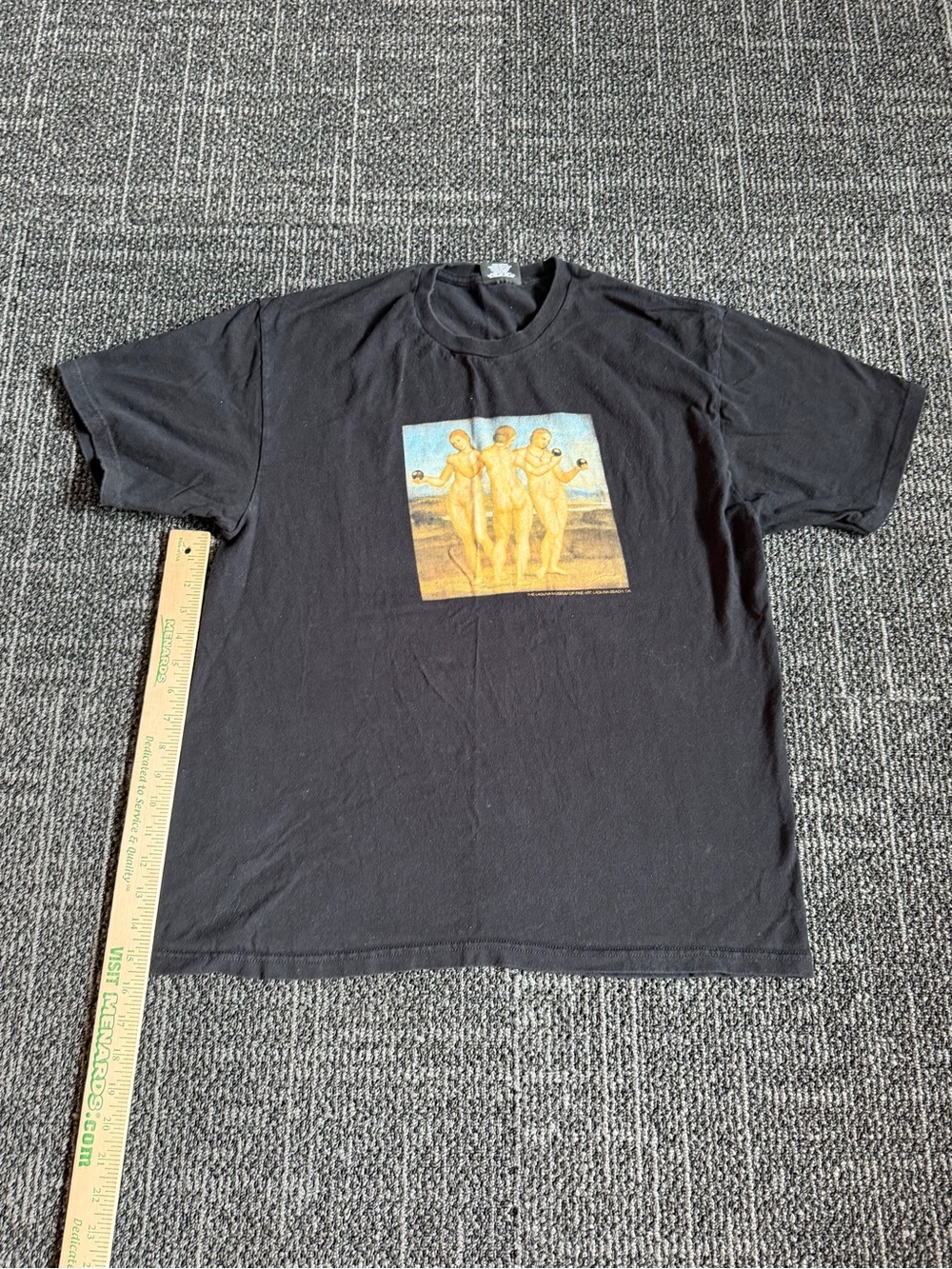 Vintage Stüssy "Laguna Museum of Fine Art" Graphic Tee L